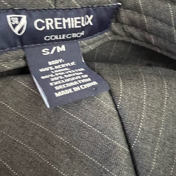 Cremieux black hat newsboys 
23” circumference - Picture 5 of 5